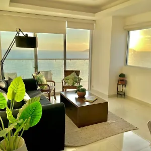 Sunset View Malecón 1401 Vista Panoramica Al Mar Apartamento